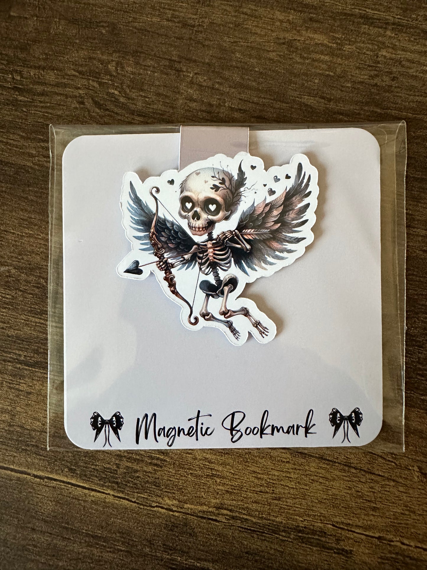Skelly Cupid Magnetic Bookmark