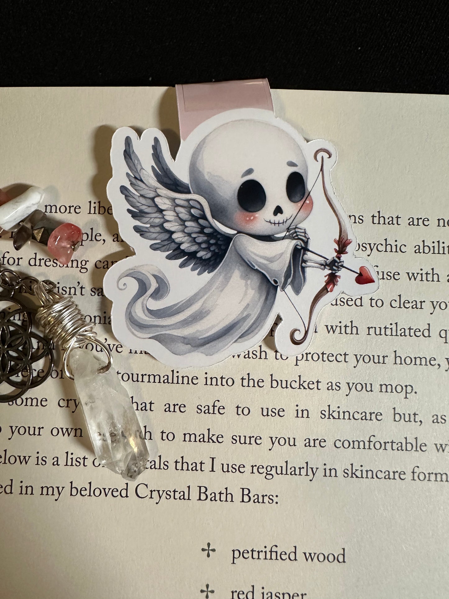 Ghost Cupid Magnetic Bookmark