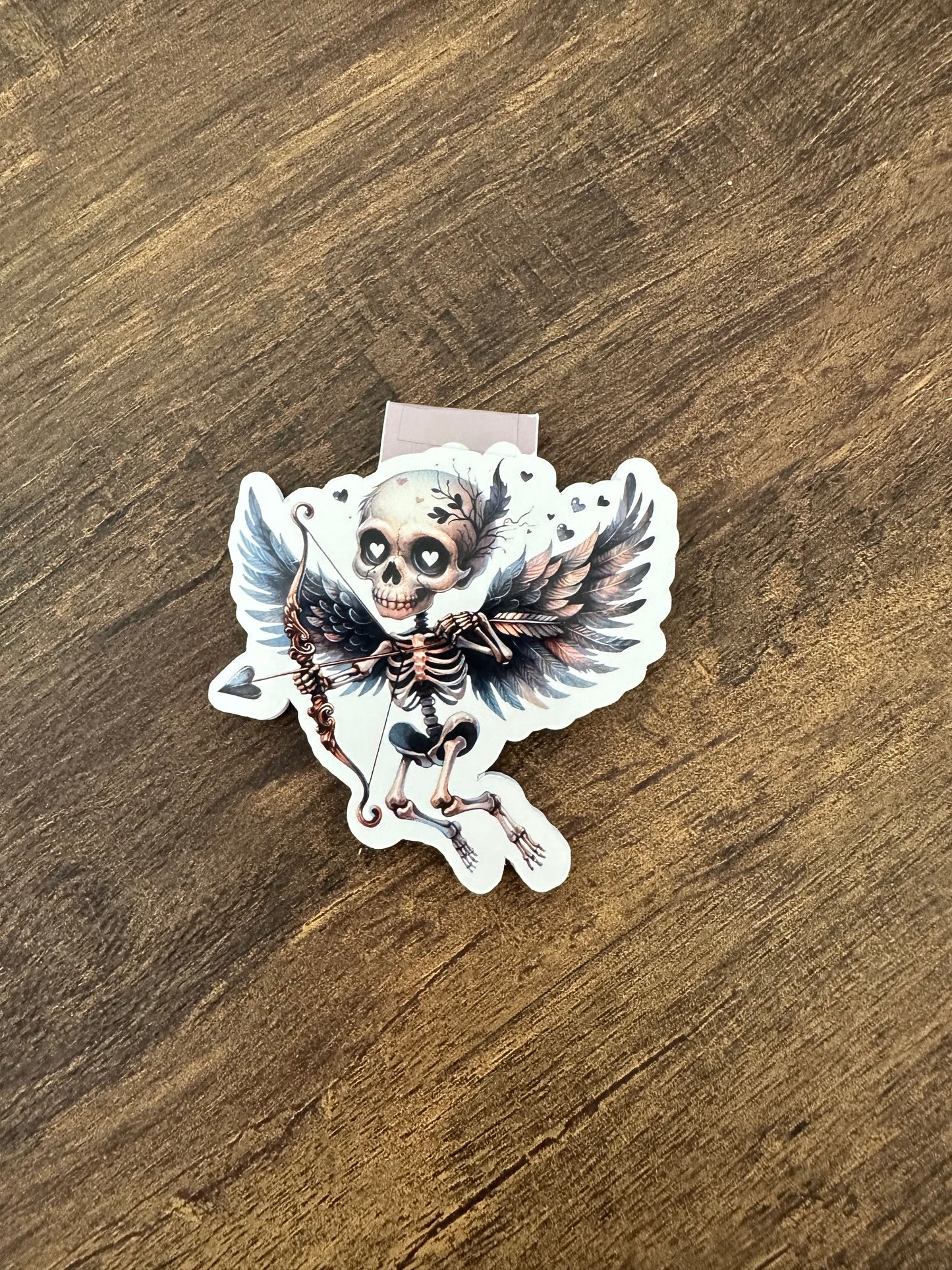 Skelly Cupid Magnetic Bookmark